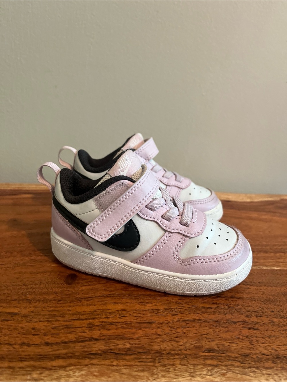 Nike Court Borough Low Pink Size 6 Children Baby Shoes